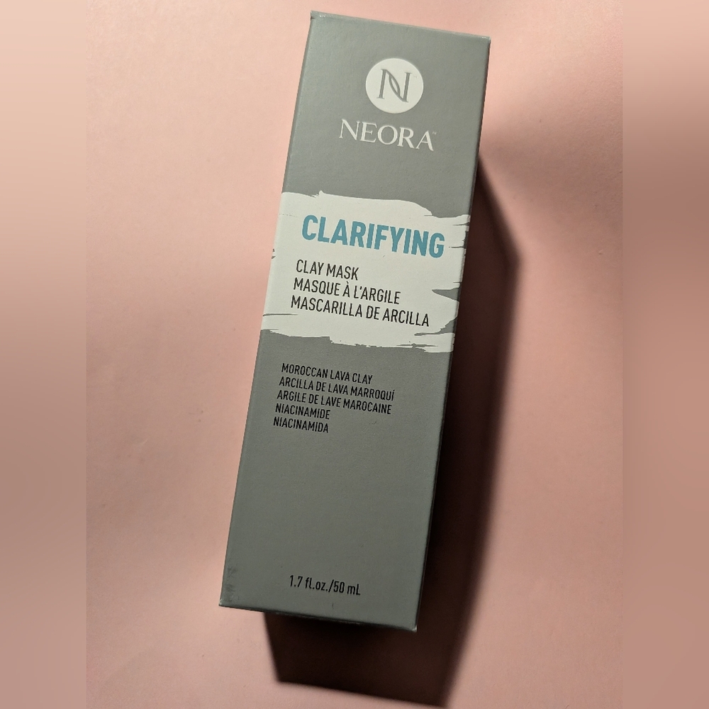 Clarifying Clay Mask By Neora Moroccan Lava Clay Niacinamide New Pamper Yourself
